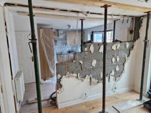 wall knock through service bristol